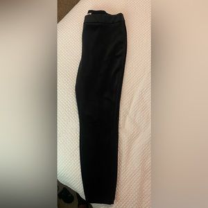 Black Velvet Leggings